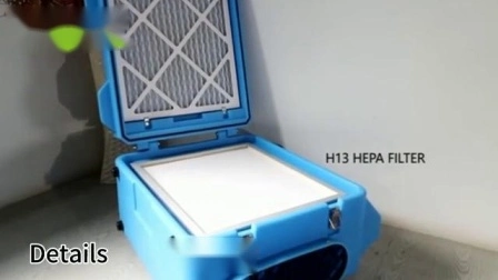 Healthy Portable Air Purifier Wet Air Scrubber Used for Hospital Air Filtration