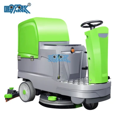 Electric Charging Ride Driving Type Floor Cleaning Equipment Machine Spin Scrubber Road Sweeper